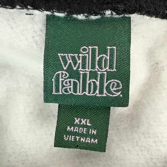 Wild Fable Women's XXL Black White Geometric Print Sweatshirt Abstract (913) - Picture 4 of 9